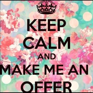 Like an item but not the price? Make an offer! 💗